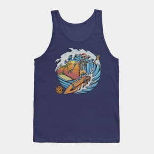 Skull Surfing New Found Glory Tank Top